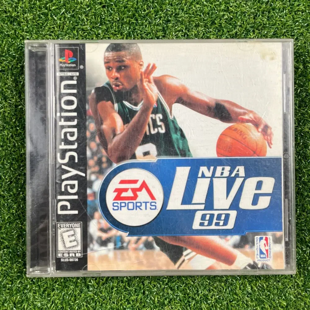 NBA Live 99 (Sony PlayStation 1, 1998) PS1 Complete CIB